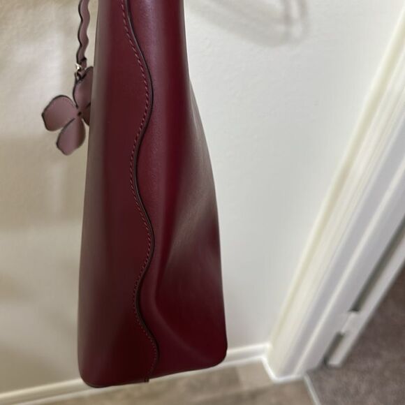 Kate Spade Purple/Maroon Medium sized tote. - Picture 12 of 13